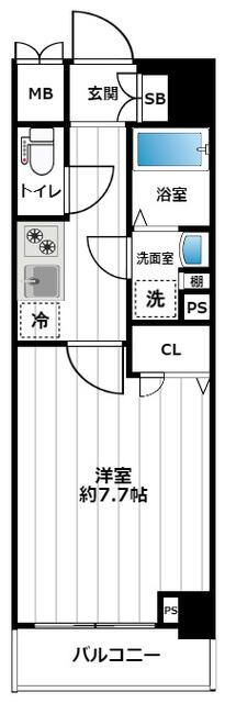 ＣＲＥＳＴ　ＴＡＰＰ東十条の間取り