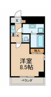 クィールの間取り|間取りです。