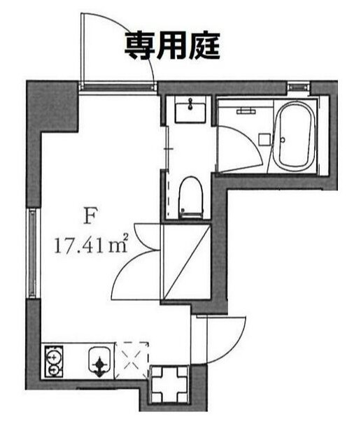ＦＡＲＥ清澄白河の間取り|間取りです。