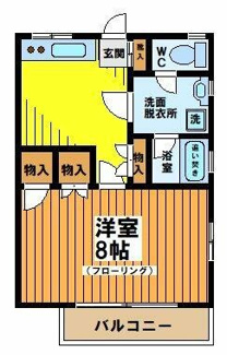 【間取り】 | シャトル浜田山Ⅱ