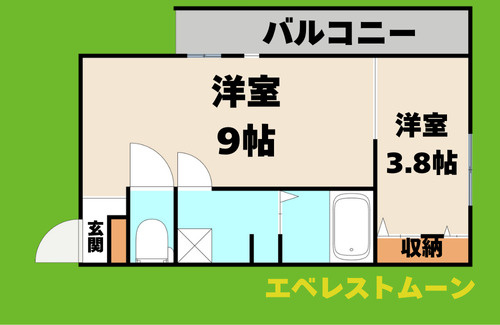 BELLE ROSE港北の間取り