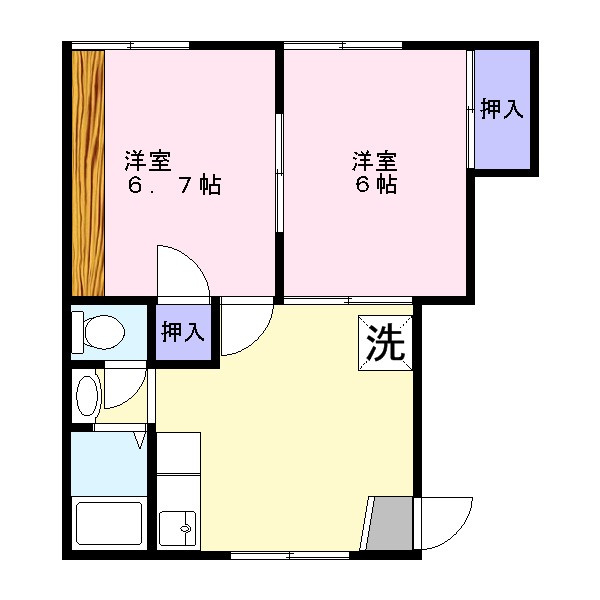 アーバンハイツの間取り