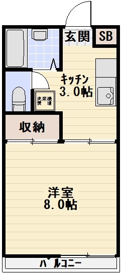【間取り】 | ロアジール中村