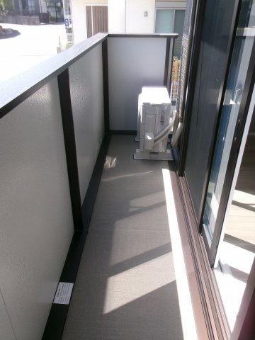Dーroom天が岡のバルコニー