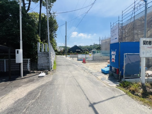 阿久比町宮津森下4-1『仲介手数料無料』新築一戸建て・建売の前面道路含む現地写真