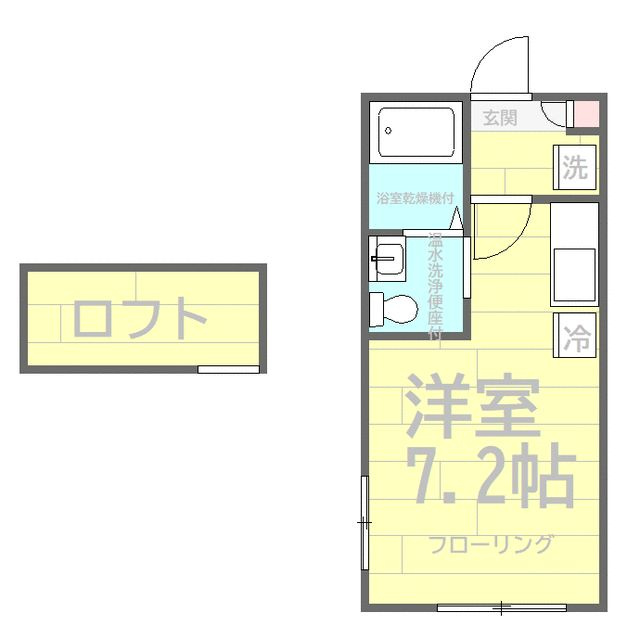 コスタ・コッレ桜木町の間取り|間取りです。