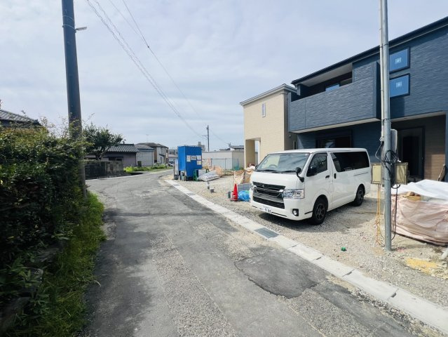 阿久比町宮津森下4-1『仲介手数料無料』新築一戸建て・建売の前面道路含む現地写真