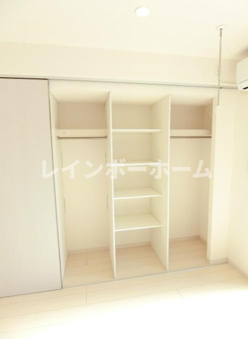 仲介手数料（賃料の1.10ヵ月）の50％OFF対象物件！の収納