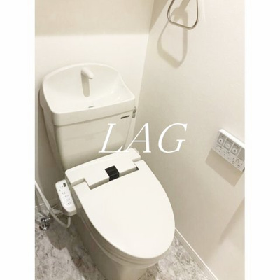 【トイレ】 | ウェルスクエア自由が丘ＷＥＳＴ | トイレです。
