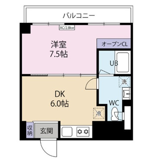 【間取り】 | 桜プレイス大岡山 | 間取りです。