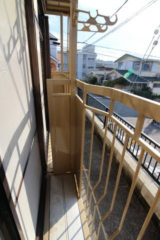 ビューティーハイツのバルコニー