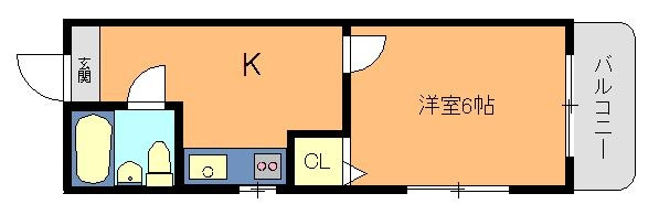ケイズコート西明石の間取り