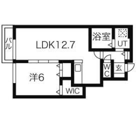 ｅｓｐｏｉｒ　弐番館の間取り