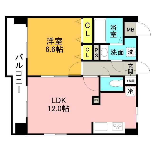 プロニティ浅草の間取り