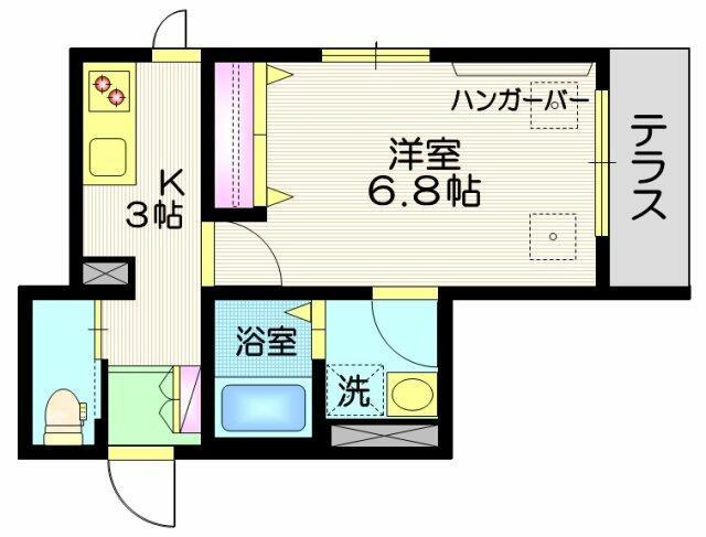 ＡＬＳＯＬＥＳａｋｕｒａｓｈｉｎｍａｃｈｉの間取り|間取りです