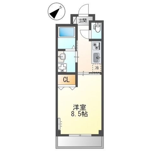 ソラナ宮本の間取り