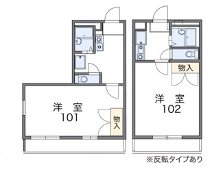 【間取り】 | レオパレスサクセスⅠ | 画像2