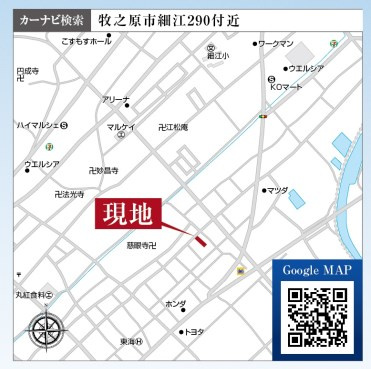 牧之原市細江／8期　新築戸建の地図