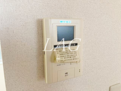 【セキュリティ】 | パステロ桜新町 | モニター付インターホンです。