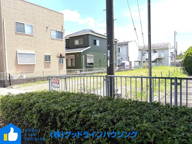 梶原土地の前面道路含む現地写真