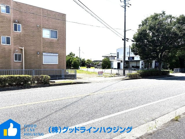 梶原土地の前面道路含む現地写真