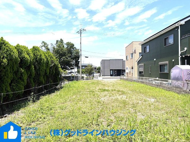 梶原土地の前面道路含む現地写真