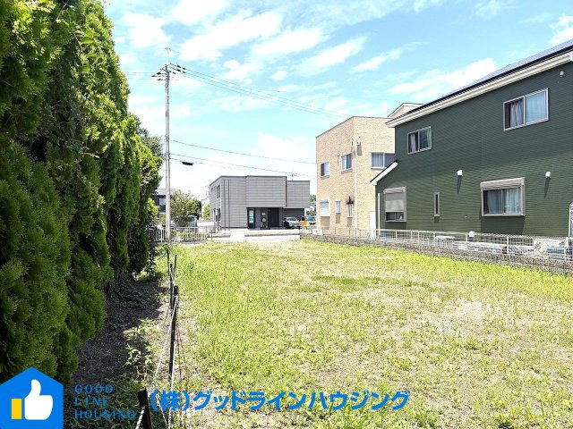 梶原土地の前面道路含む現地写真