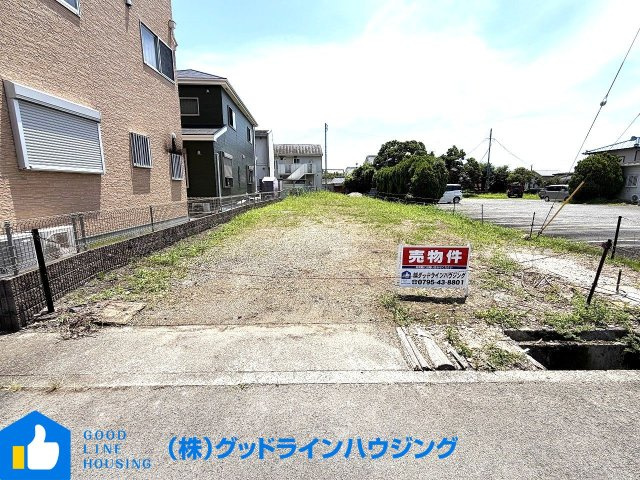 梶原土地の前面道路含む現地写真