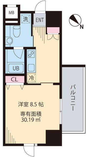 マノワール駒沢の間取り|３０㎡を超える１Ｋ、角部屋は…