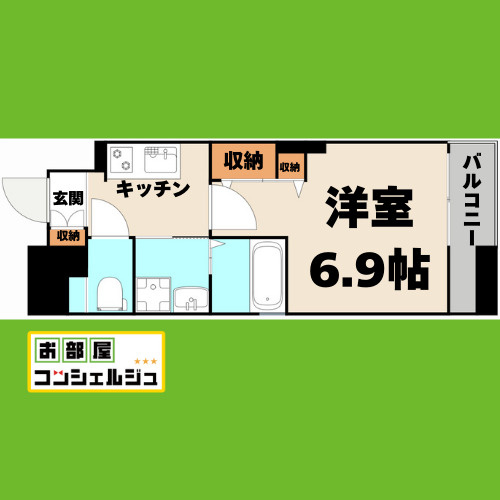 S-RESIDENCE本山の間取り