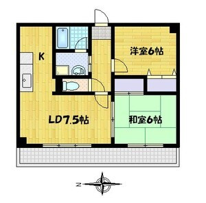 フロレアール都島の間取り