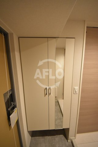 グリーンサイト南森町の玄関|グリーンサイトミナミモリマチ　シューズボックス