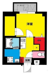 【間取り】 | ｂ’ＣＡＳＡ　ｆｏｒｚａ南砂 | 間取りです。