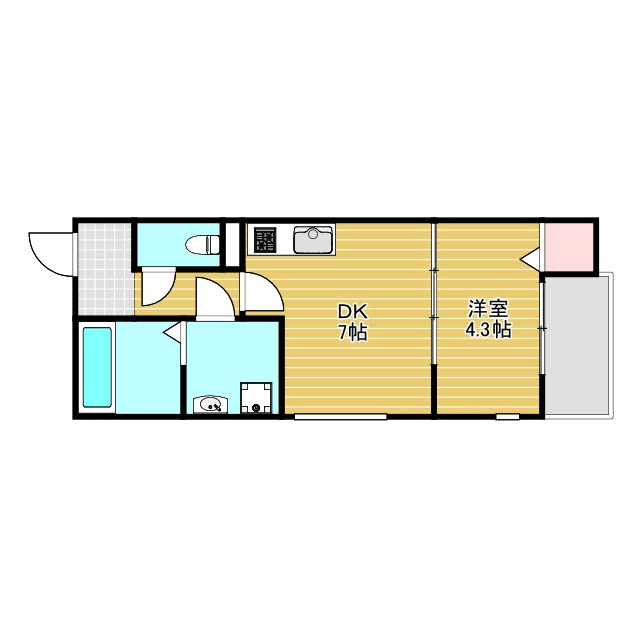 ピノコⅡの間取り