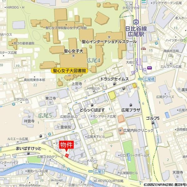 広尾ＧＴビルの地図