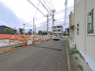 【前面道路含む現地写真】 | 立川市若葉町1丁目　新築戸建　【全2棟】
