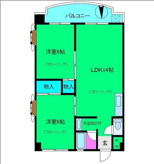 【間取り】 | アルハイム中野