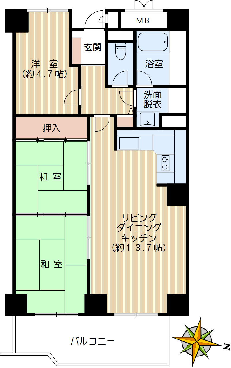 【間取り】