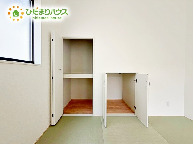 【収納】 | 石岡市東光台第4　新築戸建　2号棟 | 布団や季節家電など大型のものを収納できますね