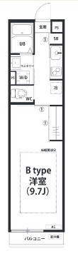 川崎市多摩区菅３丁目の賃貸マンションの間取り
