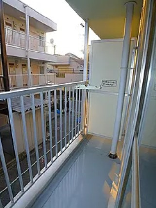 江戸川区東葛西５丁目の賃貸マンションのバルコニー|※別部屋参考写真