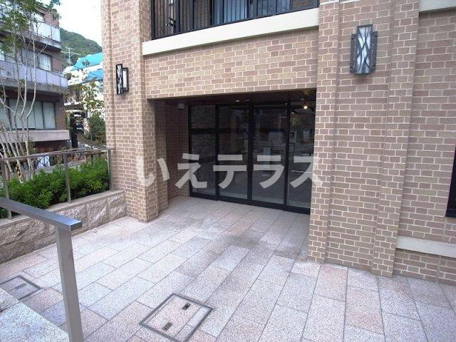 シエリア神戸北野坂のエントランス