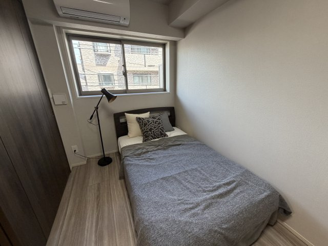 コンシェリア目黒本町 ＴＨＥ ＲＥＳＩＤＥＮＣＥの寝室|開放的な寝室です