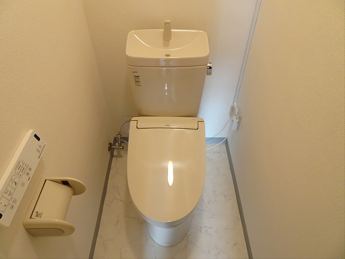 100㎡超え大型マンションのトイレ|落ち着いたトイレです