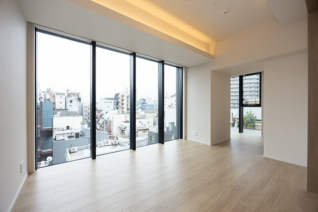 希神楽坂テラスの居間・リビング|※写真は同タイプ住戸です。
