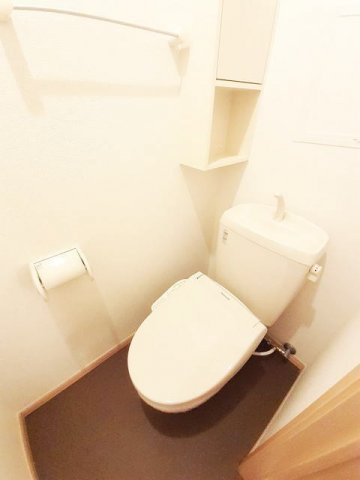 ｇｒａｃｅ　Ⅰのトイレ|ゆったりとした空間のトイレです