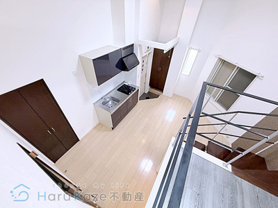 【居間・リビング】 | Maison Blanche【名古屋市賃貸・アンダーロフト】