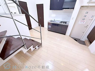 【居間・リビング】 | Maison Blanche【名古屋市賃貸・アンダーロフト】