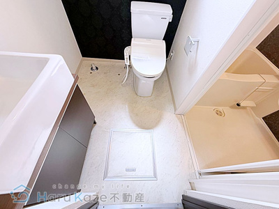 【トイレ】 | Maison Blanche【名古屋市賃貸・アンダーロフト】