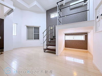 【居間・リビング】 | Maison Blanche【名古屋市賃貸・アンダーロフト】